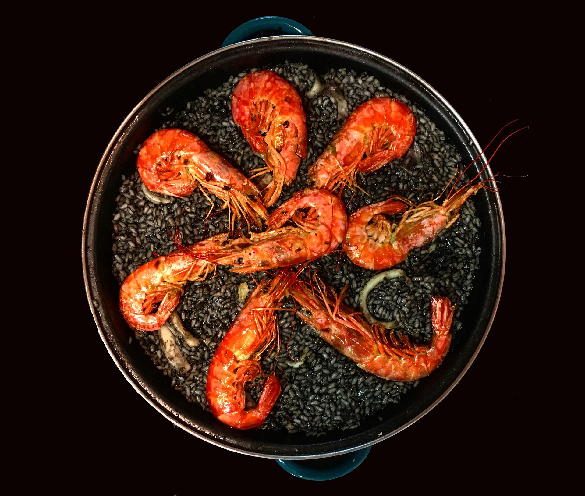 Arroz negro paella