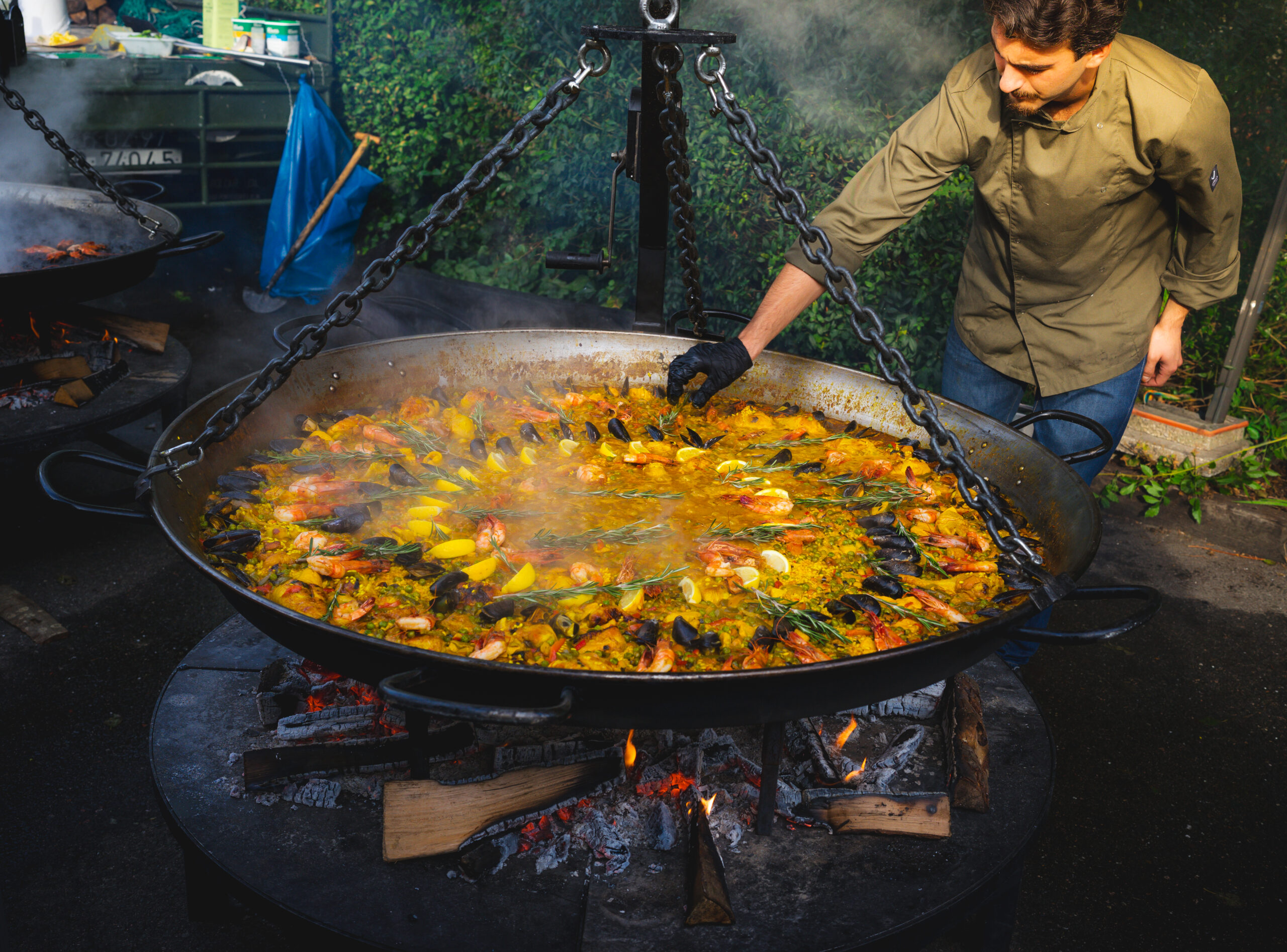 Paella Mixta op event