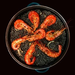 Arroz negro paella
